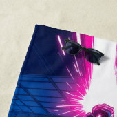 Serviette De Plage Neon Nova (En situation)