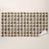Serviette De Plage Neutralité Motif éléphante (Devant)