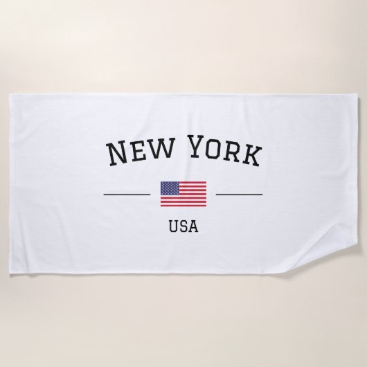 Serviette De Plage New York (Devant)