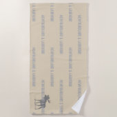 Serviette De Plage Newfoundland & Labrador (Devant)