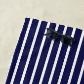 Serviette De Plage Nom de bateau personnalisé (En situation)