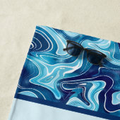 Serviette De Plage Nom de la pieuvre des enfants mignons (En situation)
