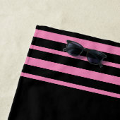 Serviette De Plage Nom de l'équipe de mariée Fête des mariées de la p (En situation)