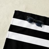 Serviette De Plage Nom de l'équipe de volley-ball personnalisée et nu (En situation)