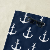 Serviette De Plage Nom du bateau d'Ancres nautiques (En situation)
