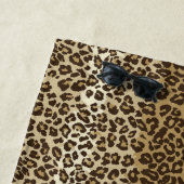 Serviette De Plage Nom du monogramme personnalisé de l'Empreinte de l (En situation)