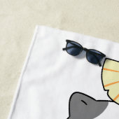 Serviette De Plage Nom personnalisé Cute Kittens (En situation)