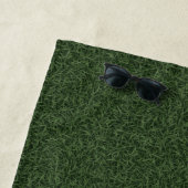 Serviette De Plage NOM personnalisé Golfer Golf Club Turf Clubhouse (En situation)