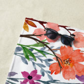 Serviette De Plage Nom personnalisé pour femmes Fille  (En situation)