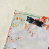 Serviette De Plage Noms personnalisés Mariés récemment (En situation)