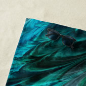 Serviette De Plage nonpareil kelpie sarcelle : (En situation)