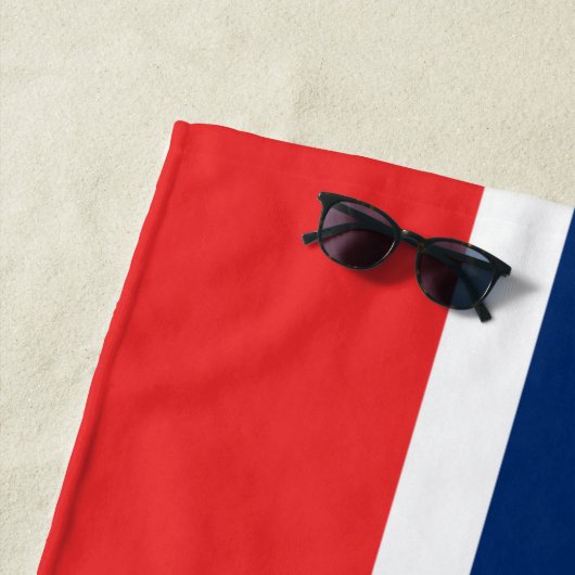 Serviette De Plage Norvège (En situation)
