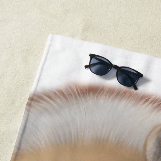 Serviette de plage norvégienne d'art de cheval de (En situation)