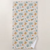 Serviette De Plage Nos souvenirs de l'océan persistent (Devant)
