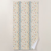 Serviette De Plage Nos souvenirs de l'océan persisteront (Devant)