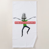 Serviette De Plage Nosey business (Devant)