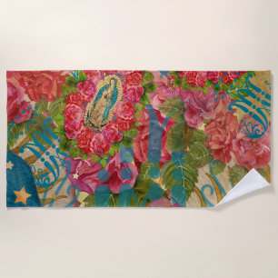 Serviette de plage Notre-Dame de Guadalupe