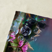 Serviette De Plage Notre soleil est une étoile et un foie (En situation)