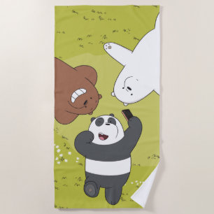 Serviette De Plage Nous portons des ours nus - #SquadButs