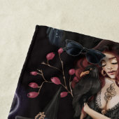 Serviette De Plage Nous sommes les filles des sorcières que vous ne p (En situation)