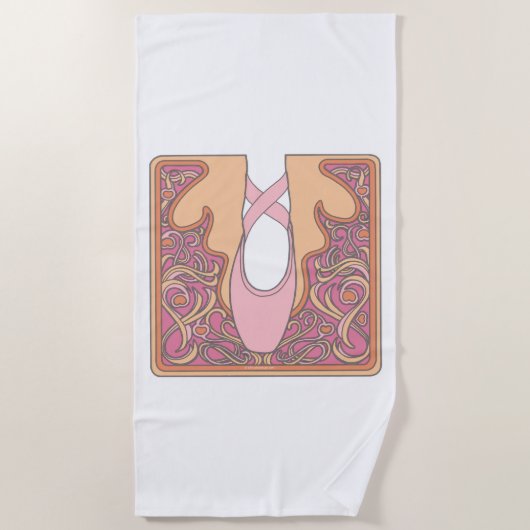 Serviette De Plage Nouveau Ballet (Devant)