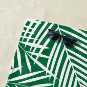 Serviette De Plage Nouveau M. | Feuilles tropicaux (En situation)