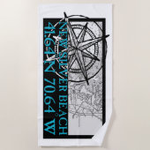 Serviette De Plage Nouvelle plage de Silver (Devant)