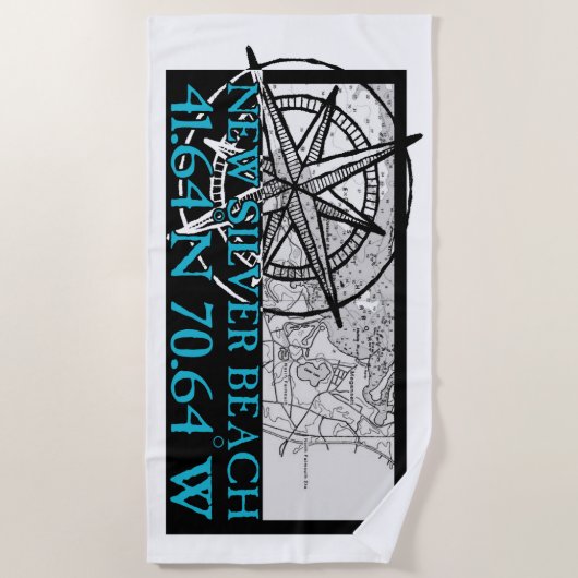 Serviette De Plage Nouvelle plage de Silver (Devant)