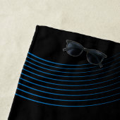 SERVIETTE DE PLAGE NOUVELLE-ZÉLANDE DE PAUA (En situation)