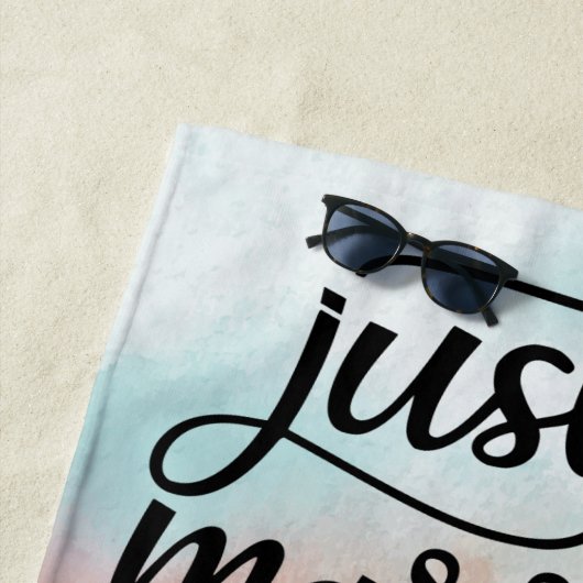 Serviette De Plage Nouvellement Mariés, Cadeaux de Mariée, Cadeaux de (En situation)