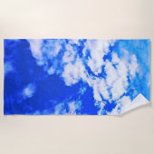 Serviette De Plage Nuages (Devant)