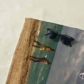 Serviette De Plage Nuages à Hollywood Beach (En situation)