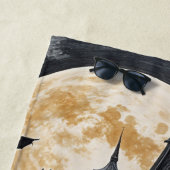Serviette De Plage Nuit de récolte hantée (En situation)