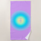 Serviette De Plage Numéros d'ange 555 - Nouveaux débuts (Devant)