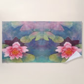 Serviette De Plage Nymphéa (Devant)