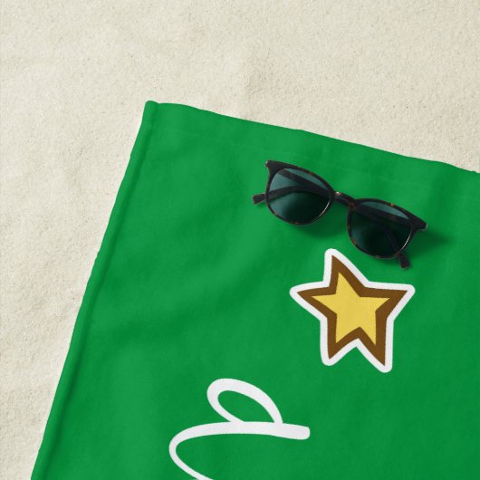 Serviette De Plage O invisivel aos olhos (En situation)