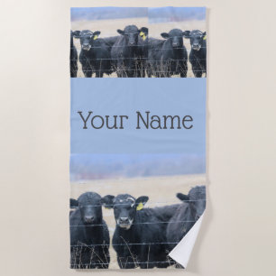 Serviette De Plage Observateurs de Bovine