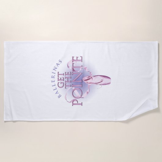 Serviette De Plage Obtenez le Pointe (Devant)