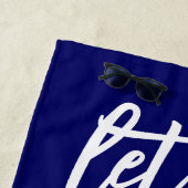 Serviette De Plage Obtenons Nauti | Funny Bachelorette Nautique (En situation)