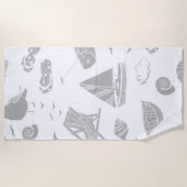 Serviette De Plage Océan (Devant)