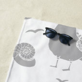 Serviette De Plage Océan (En situation)