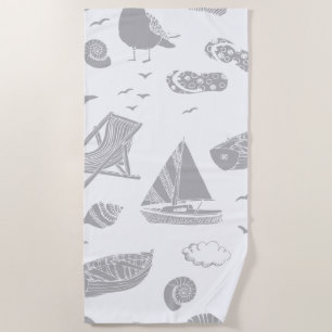 Serviette De Plage Océan