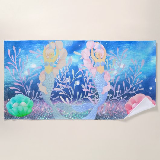 Serviette De Plage Océan (Devant)