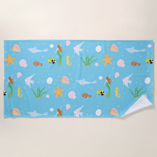 Serviette De Plage Ocean (Devant)