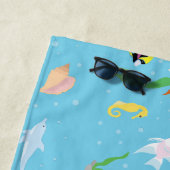 Serviette De Plage Ocean (En situation)