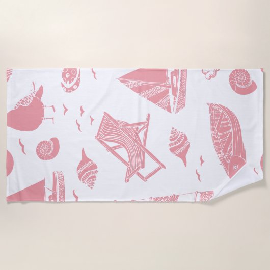 Serviette De Plage Océan (Devant)