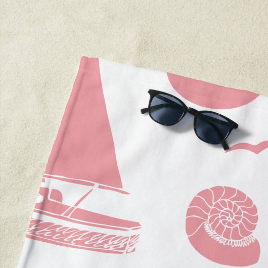 Serviette De Plage Océan (En situation)