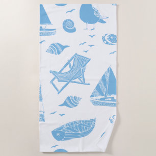 Serviette De Plage Océan