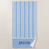 Serviette De Plage Ocean Blue City Chic Bachelorette (Devant)
