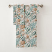 Serviette de plage Océan Breeze tendance pour sall (En situation)